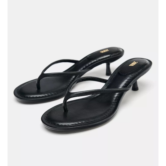 Zara Shoes - ✨SALE ✨ ZARA KITTEN HEEL SANDALS ✨SALE ✨